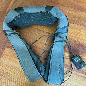 Heated neck & back massager